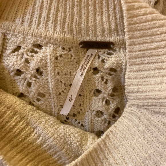 Free People Knit Heart Sweater - Picture 5 of 6
